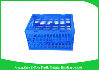 Food Grade Folding Plastic Crates Environmental Protection  600*400*320mm