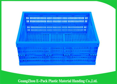 Virgin PP Black Plastic Storage Boxes , Recyclable Collapsible Plastic Containers