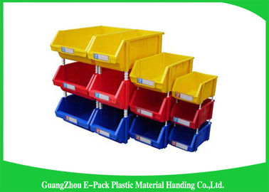 Top Plastic Solid Warehouse Storage Bins Space Saving Long Service Life PE