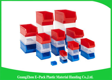 Top Plastic Solid Warehouse Storage Bins Space Saving Long Service Life PE