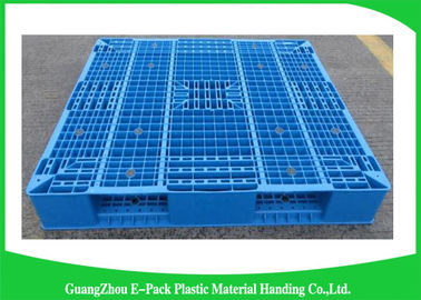 Recyclable 4 - Way Export Plastic Pallets , Standard Double Faced Plastic Shipping Pallets