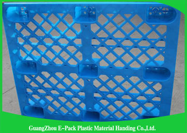 Single Faced Plastic Export Pallets , 3 Skids Industrial Plastic Pallets For Food Industry