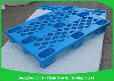 Single Faced Plastic Export Pallets , 3 Skids Industrial Plastic Pallets For Food Industry