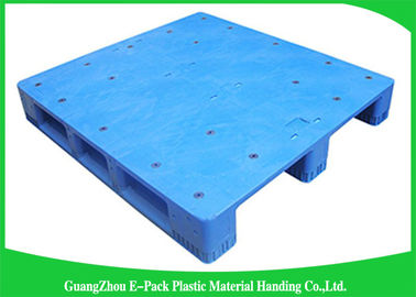 Warehouse Logistics Heavy Duty Plastic Pallets Double Sides 1200 * 1000 * 170mm