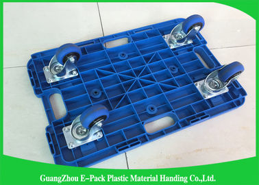 Stackable 4 Wheel Furniture Dolly , Heavy Duty Moving Dolly For Platform Cart Transport