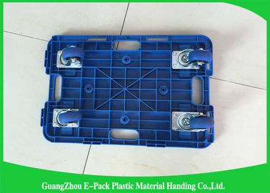 Stackable 4 Wheel Furniture Dolly , Heavy Duty Moving Dolly For Platform Cart Transport