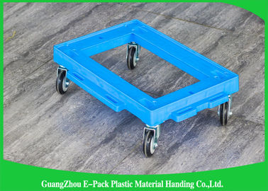 Customized Pallet Plastic Moving Dolly100 - 150KG Capacity 612 * 412 * 145mm