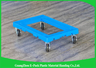 Customized Pallet Plastic Moving Dolly100 - 150KG Capacity 612 * 412 * 145mm