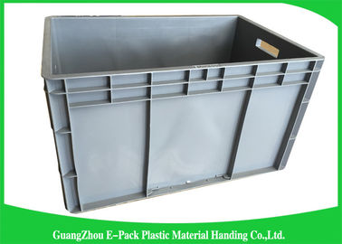Standard Plastic PP Industrial Storage Bins , Reusable Plastic Stacking Boxes