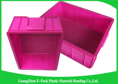 Top Plastic Solid Euro Stacking Containers Reusable For Fruit And Vegetable