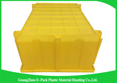 Shelf Wall Mounted Industrial Plastic Storage Boxes , Heavy Duty Plastic Stackable Bins