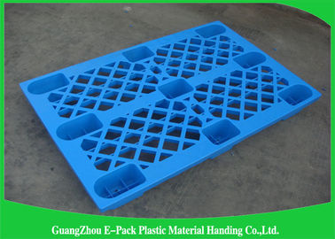 Small Single Bottom Light Duty Nestable Plastic Pallets 1100*800*135mm