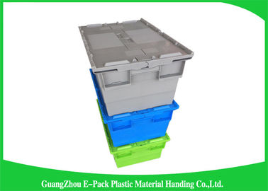 Durable Turnover Logistics Opaque Plastic Storage Boxes With Lid for foods