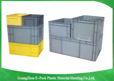 PP Plastic Logistic Euro Stacking Containers For Food Clothes Auto Medical 21.2L