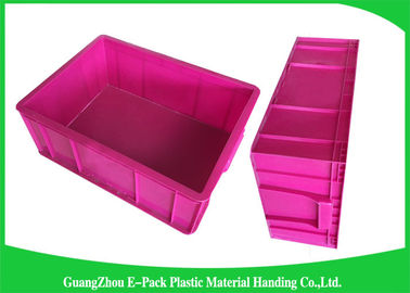 Durable Plastic Stackable Containers Tote Storage System 480*355*170mm