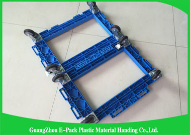 Platform Truck Plastic Moving Dolly for Office / Plastic Dolly Cart