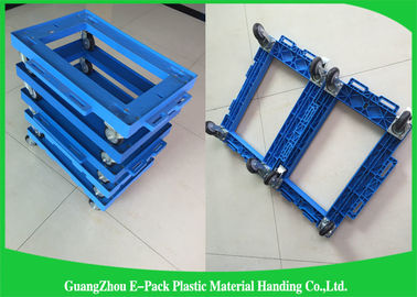 250 Lb Capacity Moving Equipment dolly / 4 Wheel Moving Dolly with Plastic Frame