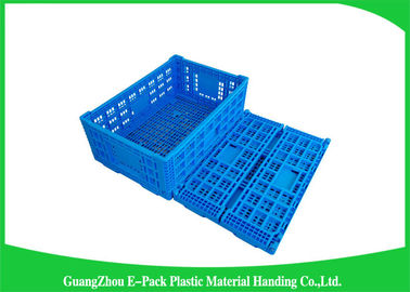 50mm Height Foldable Tote / Collapsible Plastic Storage Crates