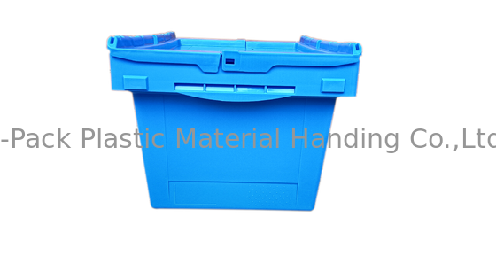 Small totebox with steel rod hinges logo printing on both sides