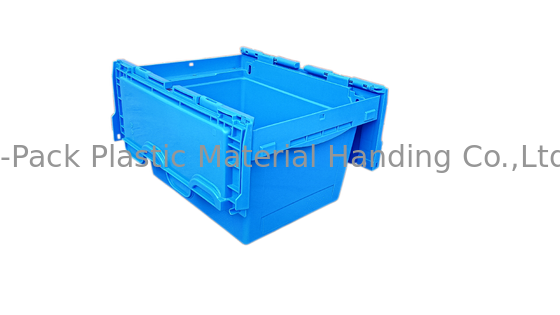 Small totebox with steel rod hinges logo printing on both sides