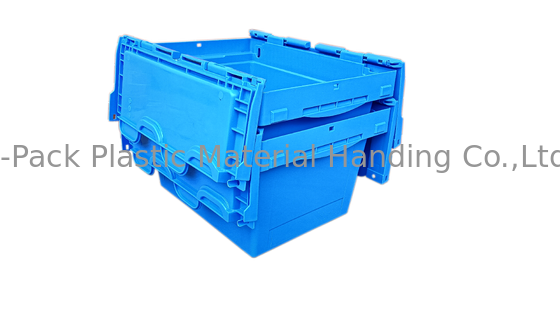 Small totebox with steel rod hinges logo printing on both sides