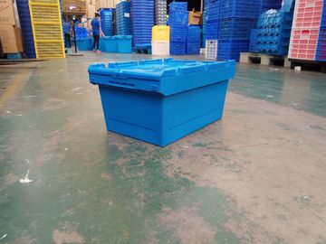 Larger Logo Printing Stack Nest Plastic Attached Lid Containers