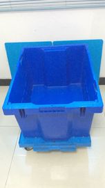 Large Customized Plastic Storage Turover Boxes 800*600mm Multi - Purpose