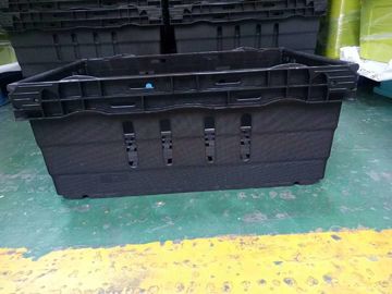 Supermarket Stacking Storage Boxes 600*400mm Virgin PP Material 6 different Height