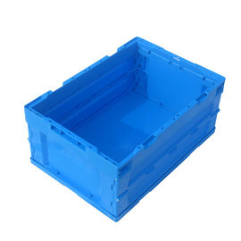 Industrial Plastic Collapsible Boxes For Transportation / Distribution Storage