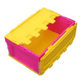 Logo Printing Non - Toxic Collapsible Plastic Containers American Standard Sizes