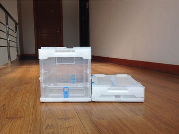 360*260mm Collapsible Storage Crates Plastic Polypropylene Loading Strengthening
