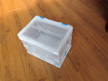 360*260mm Collapsible Storage Crates Plastic Polypropylene Loading Strengthening
