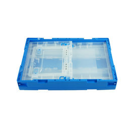Width Sides Opening Collapsible Plastic Containers Light Weight