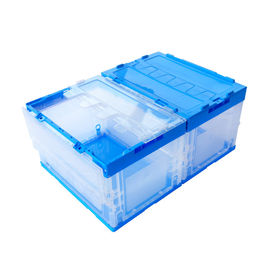 530*360 mm Collapsible Plastic Totes / Foldable Plastic Storage Bins