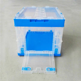 Durable Collapsible Plastic Containers Opening Width Sides 530*365*335 mm