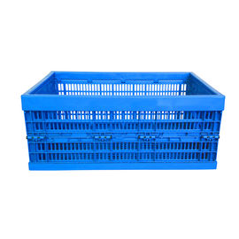 Plastic Collapsible Plastic Containers For Vegetable Fruit Crates Standard Size