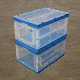 Collapsible Foldable Plastic Box , Plastic Storage Containers Easy Taking