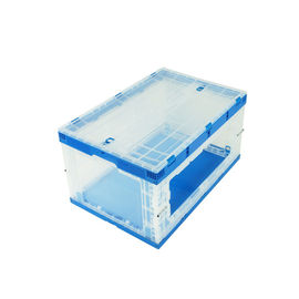 650*440*360 mm Plastic Collapsible Totes Length Sides Opening Collection