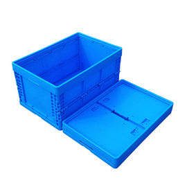 Virgin Plastic Material Collapsible Storage Crate Logistics Save Spacey