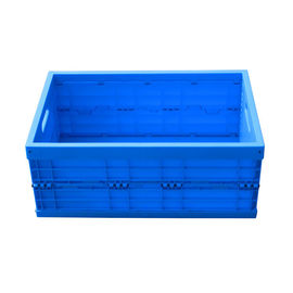 Solid Collapsible Plastic Containers For Distribution / Sorting Colors Customized