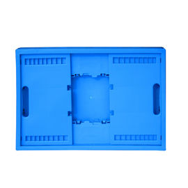 Solid Collapsible Plastic Containers For Distribution / Sorting Colors Customized