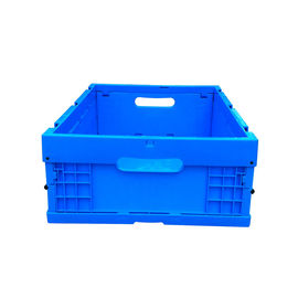 600*400*185 Mm L Foldable Plastic Box / Collapsible Storage Crate