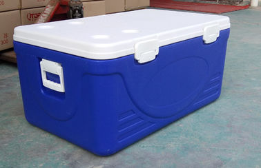 Blue 110L Volume Insulated Refrigerating Freezing Cooler Box Virgin HDPE PU Foam