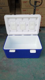 Blue 110L Volume Insulated Refrigerating Freezing Cooler Box Virgin HDPE PU Foam