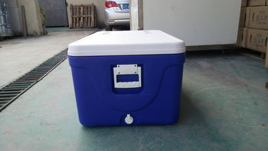 Blue 110L Volume Insulated Refrigerating Freezing Cooler Box Virgin HDPE PU Foam