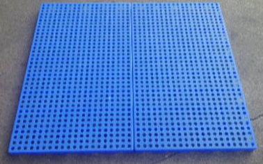 Mesh Floor Plastic Export Pallets Connecting Easy Cleaning High Loading Capacity