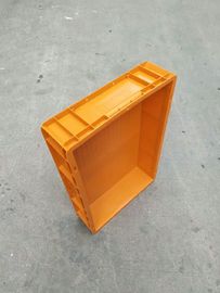 Virgin PP Or PE Euro Stacking Containers  /  Large Plastic Storage Boxes 600*400 mm Standard Size