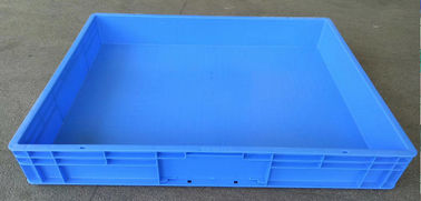 800*600*120 mm Virgin PP or PE Plastic Stacking Containers  /  Euro Stacking Boxes