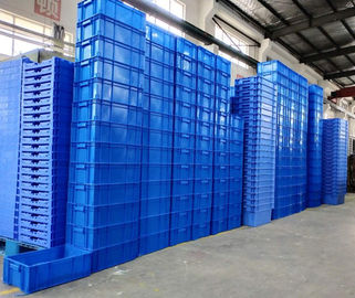 800*600*120 mm Virgin PP or PE Plastic Stacking Containers  /  Euro Stacking Boxes