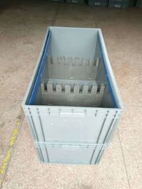 Impact - Resistance Large Virgin Plastic Storage Containers 1000*400*180 mm Divider Storage
